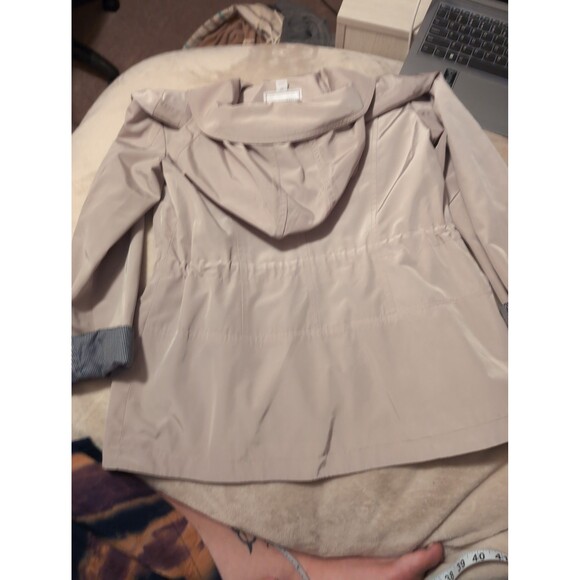 New charter club petite small rain coat - Picture 4 of 8